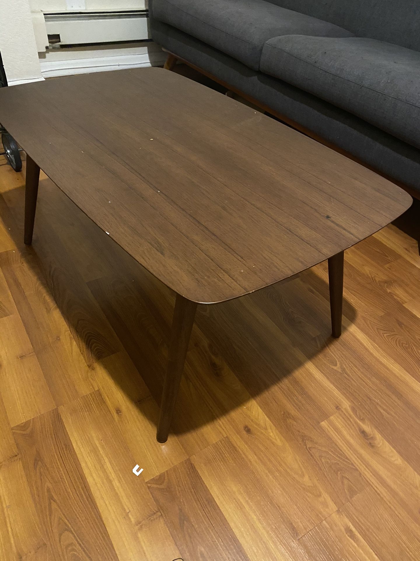 Mid century modern inspired coffee table