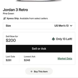 Jordan 3 Pine Green