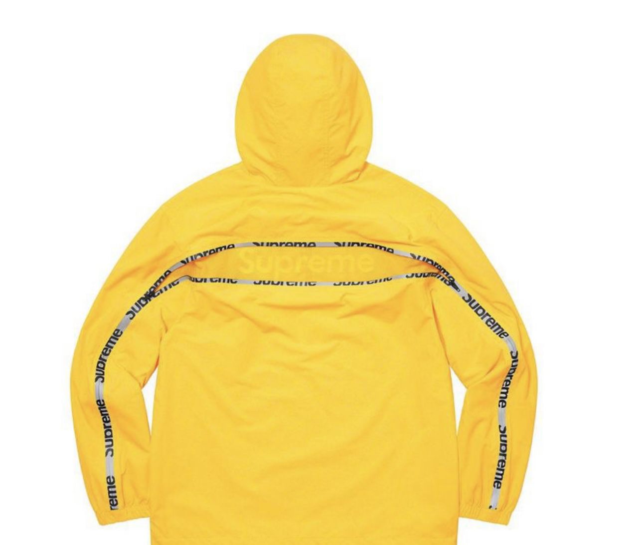 Supreme Yellow Reflective Jacket Sz Xl