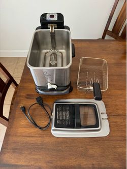 Emeril by T-Fal deep fryer stainless steel