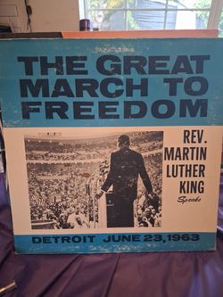 The Great March to Freedom MLK Vinyl LP