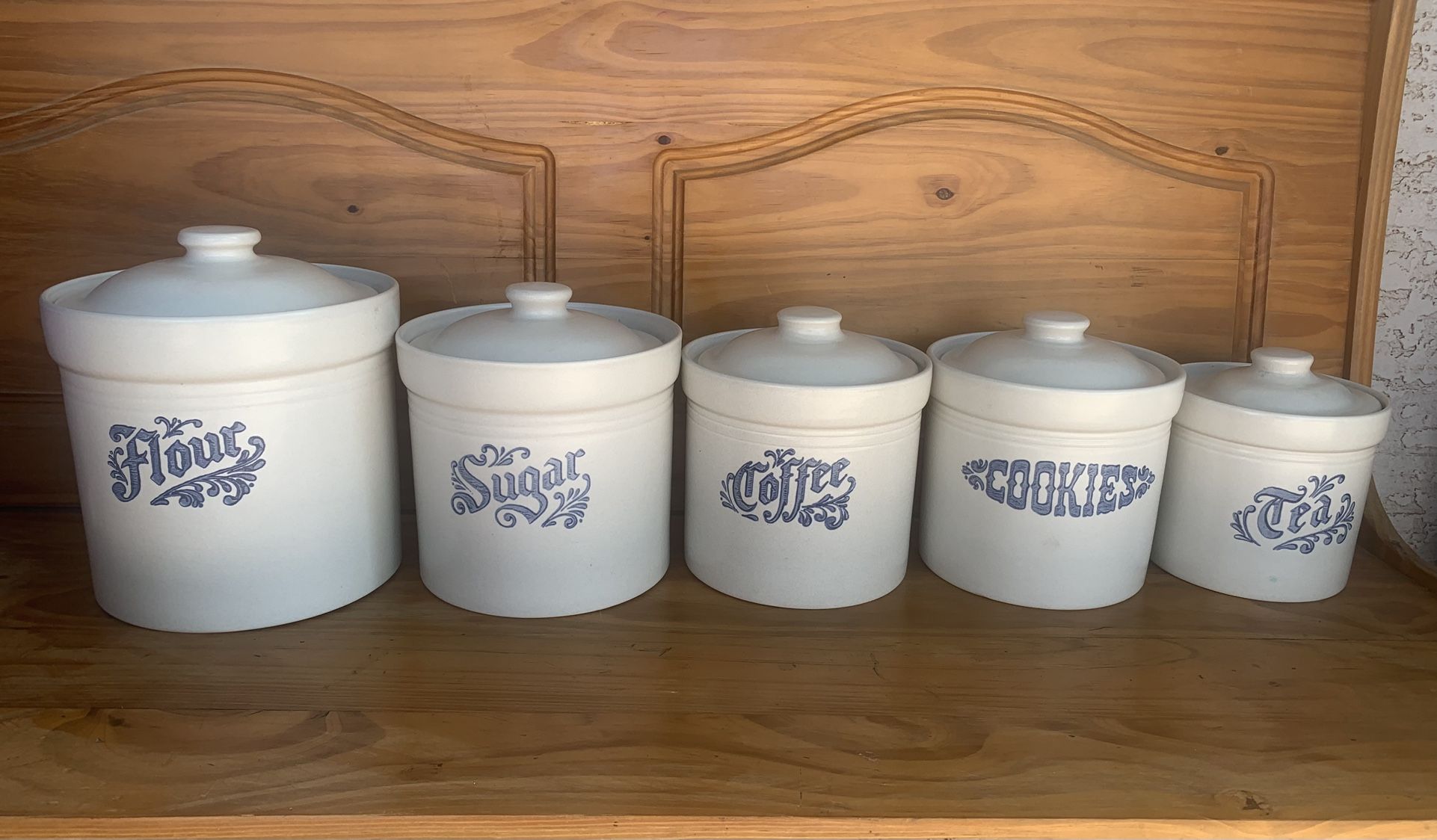 Vintage Canister Set
