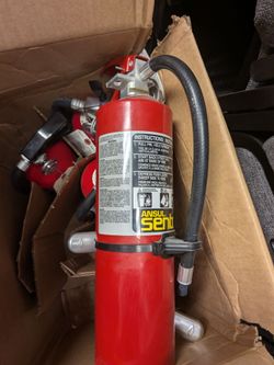 Fire extinguishers unused