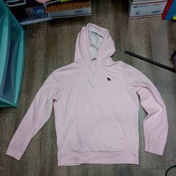 🩷 Womens Pink Hoodie - Abercrombie & Fitch 