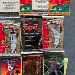 Unopened Collectors Cards Lot (11Packs)