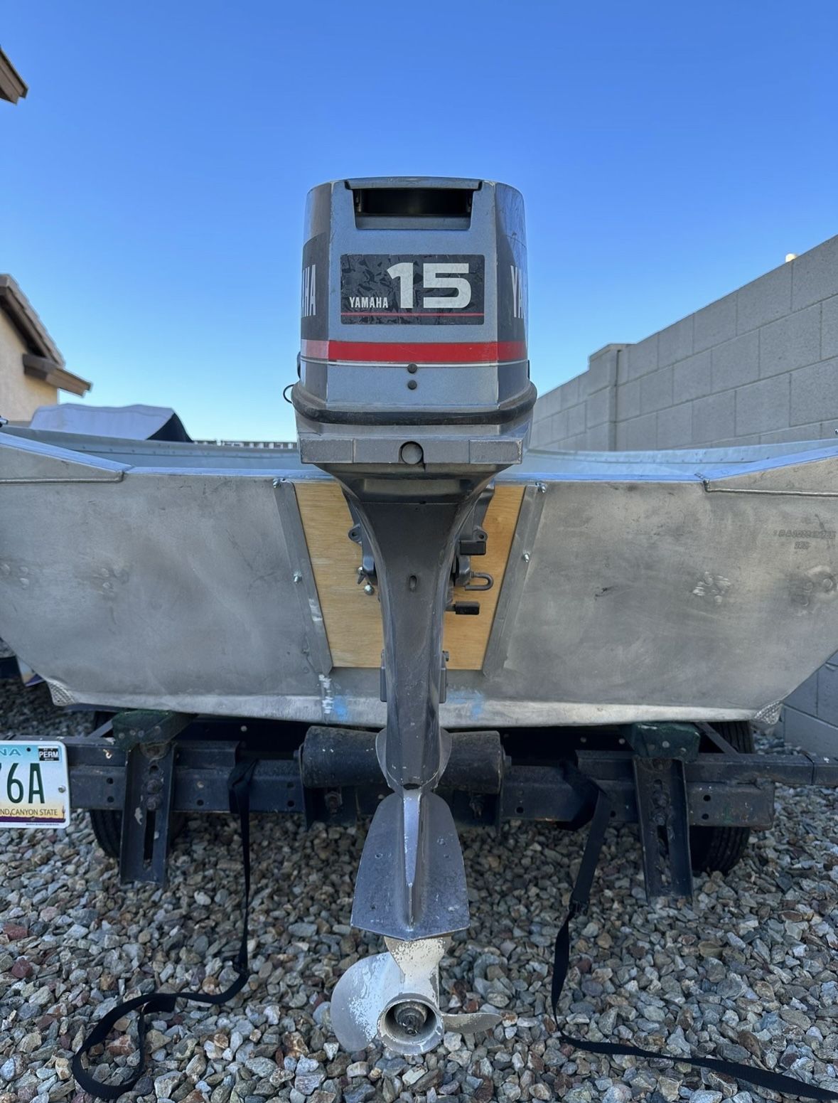 Yamaha 15 HP Outboard engine 2 Stroke- Great Conditions