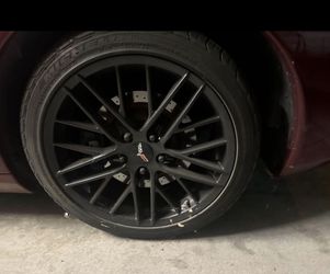CORVETTE RIMS AND TIRES