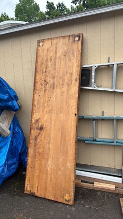 8’x30 1/4” wide 3 inches thick. OBO