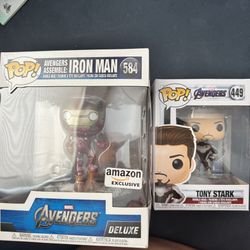 Brand New Iron Man Funko Pops
