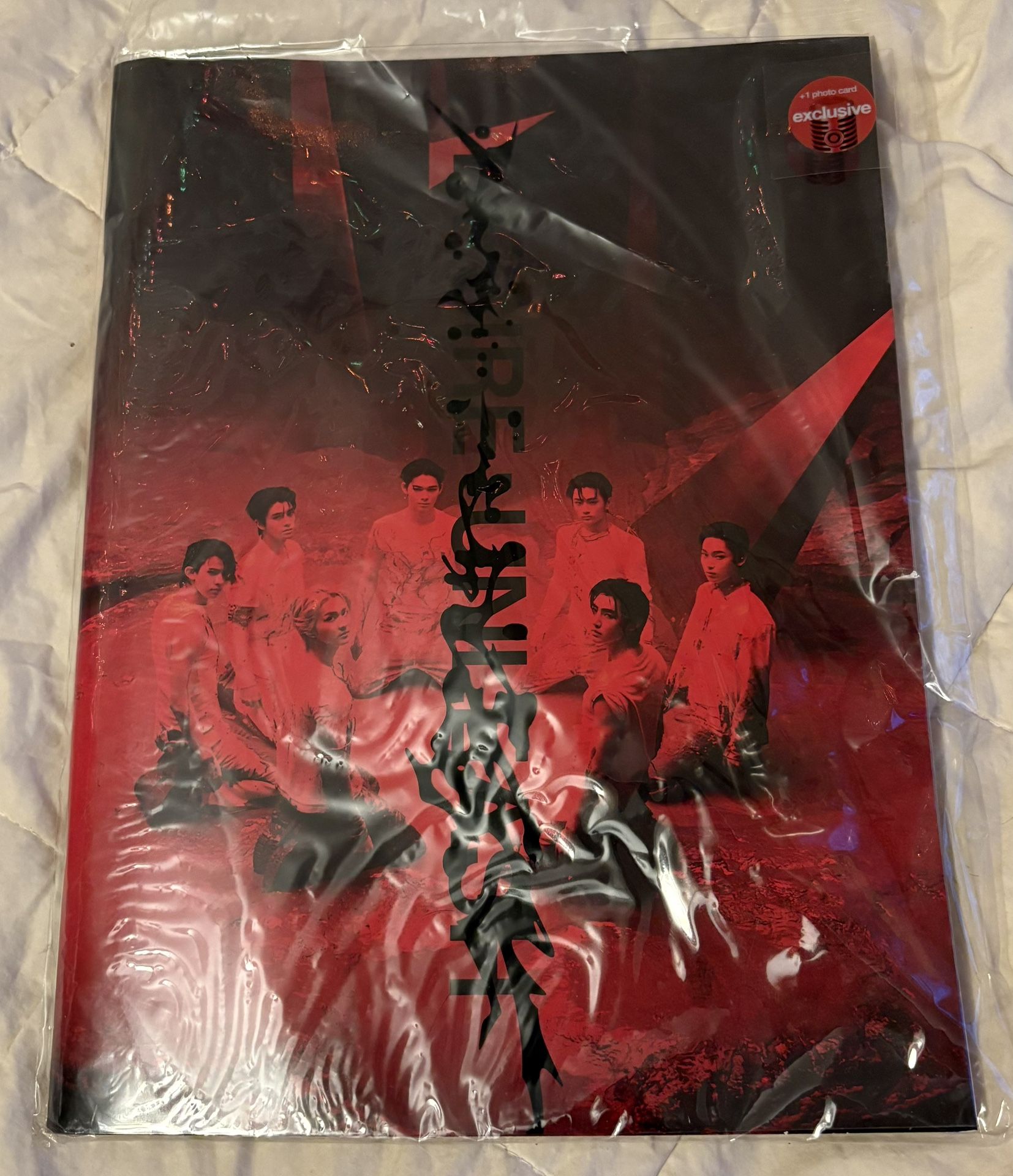 enhypen desire:unleash album + target exclusive photocard