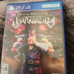Fist of the North Star PS4 "Like New" Great Game 