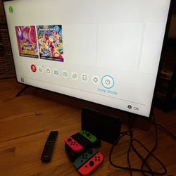 Nintendo Switch 3 Games 2 Controllers