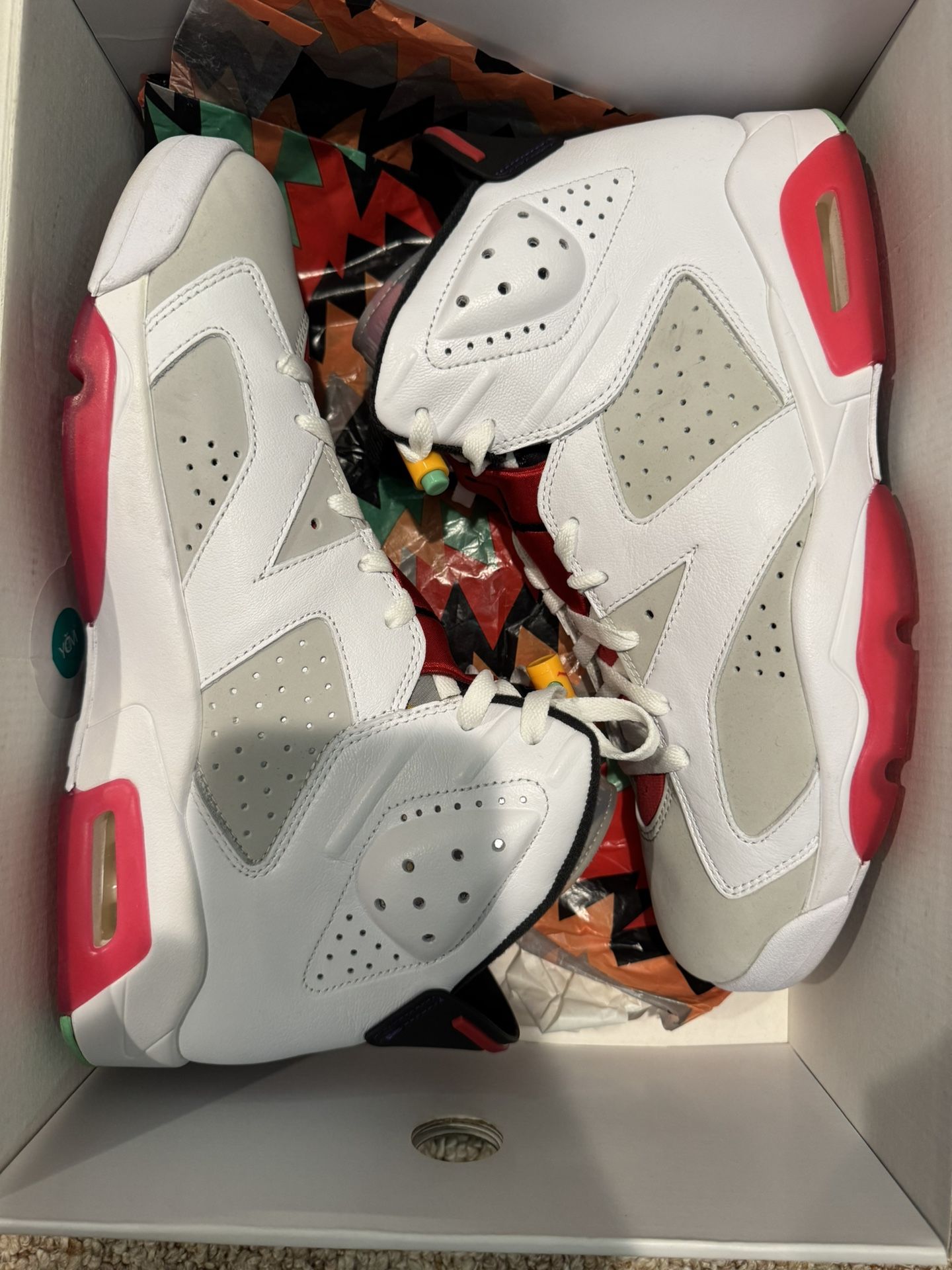 Air Jordan 6 Retro “Hare” Size 11.5 Men’s OG ALL