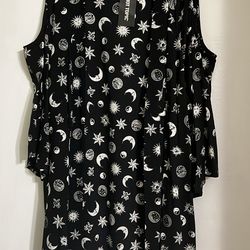 Hot Topic Black Kimono