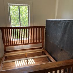 Full Mattress Bed Frame And Box Spring