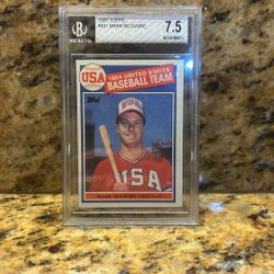 1985 Mark McGwire Rookie