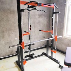 Multi Smith Cable Machine  Home Gym Total Body Workout Training system