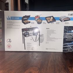 Double Burner, Outdoor Cooking.