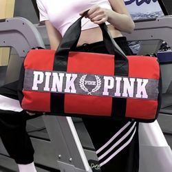 Pink Duffel Bags Let Me Know What Color