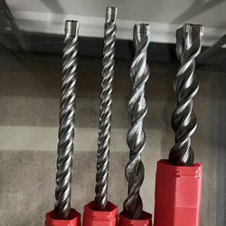 🛠️ Hilti TE-YX (SDS Max) Hammer Drill Bit Set - Like New!
