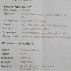 Lenovo Desktop Trade For Playstation 5