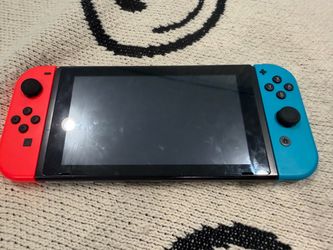 Nintendo Switch with Neon Joy-Cons