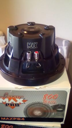 8" 800 watts subwoofers x4