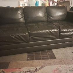 Leather Couch