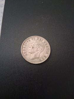 1951 Canadian  25 Cents. 80% Silver
