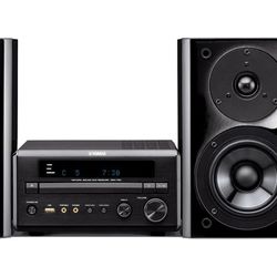 Yamaha MCR-730BL 2 Channel Micro Component System With USB and Ipod Input