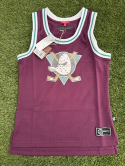 New Anaheim Mighty Ducks Women’s Hockey Basketball Jersey 
