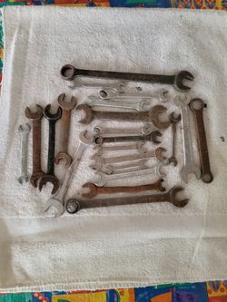 Miscellaneous open end and box end wrenches