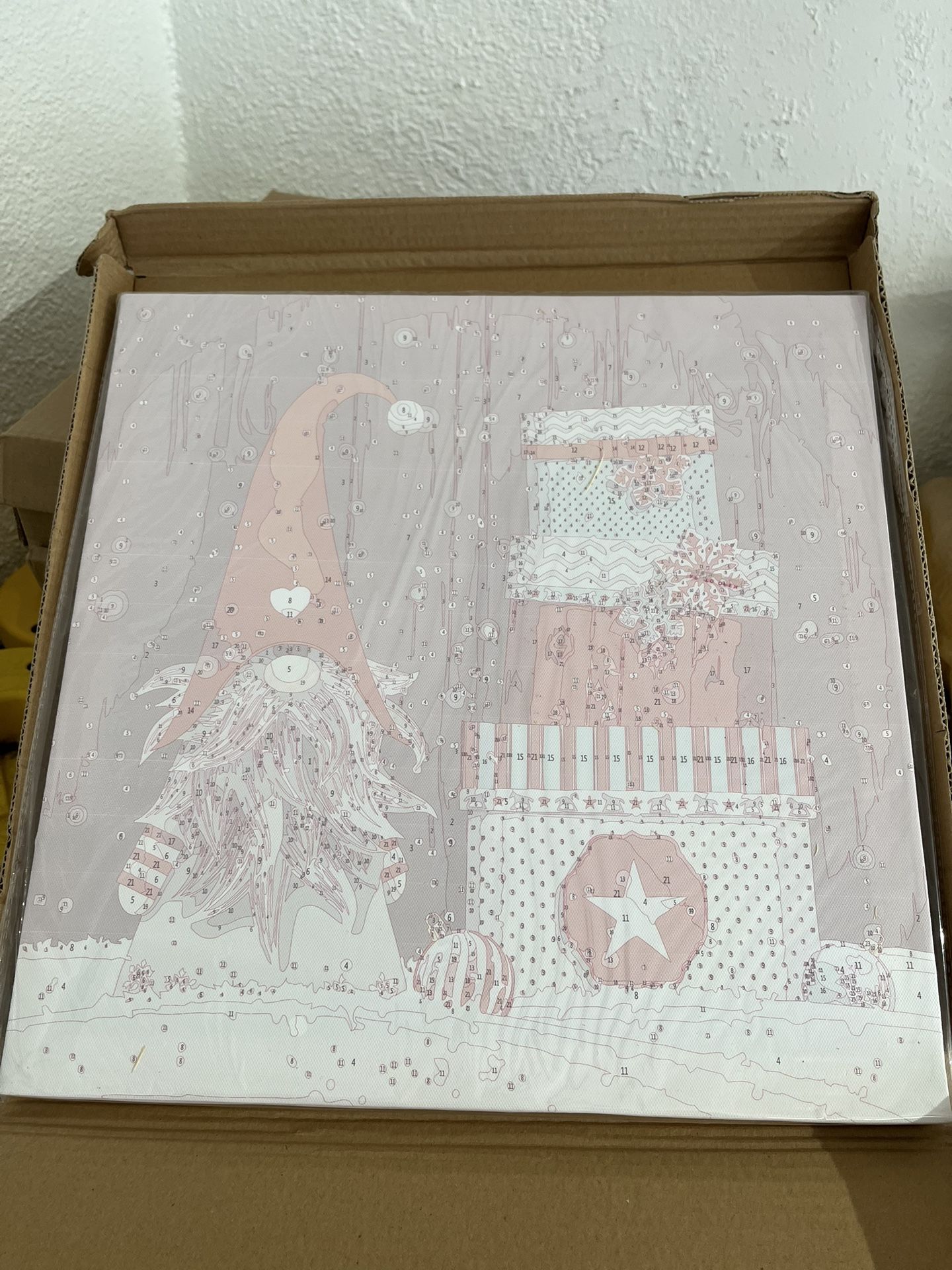 Christmas Gnome Canvas Painting Kits