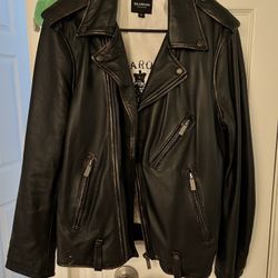 Bolongaro Leather Jacket XS Mens