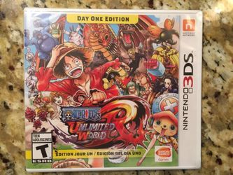 Nintendo 3ds game Onepiece Unlimited World NIB