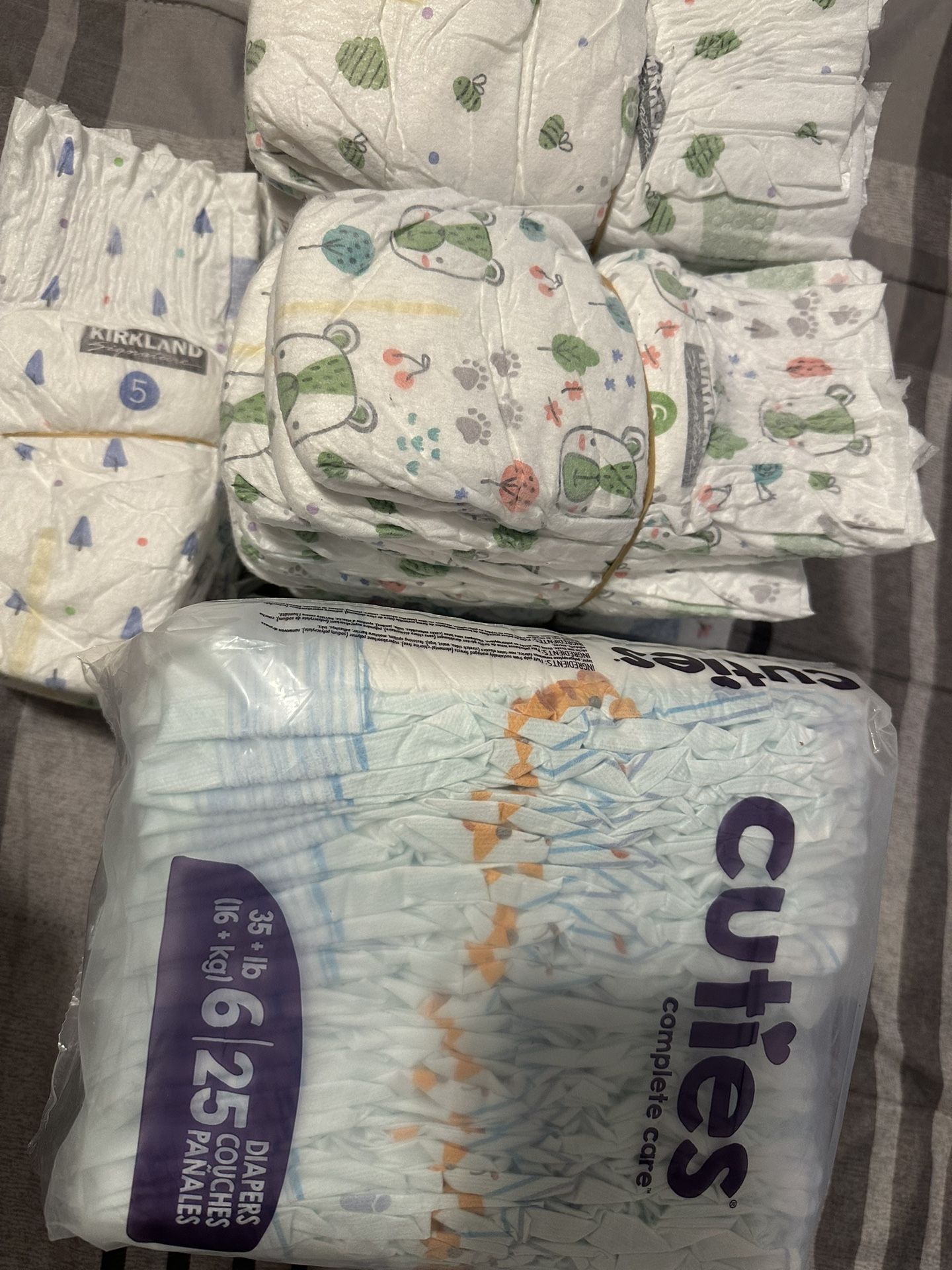Diapers size 6