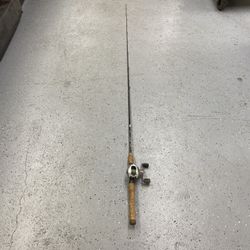 Bass Pro JPT105HHA Baitcasting Reel with Quantum BCIC681TS Boca 6’8” Med-Light 1 Piece Rod TPW016311