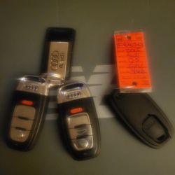 Audi A6 2017 & 2015 Q5 Keys 
