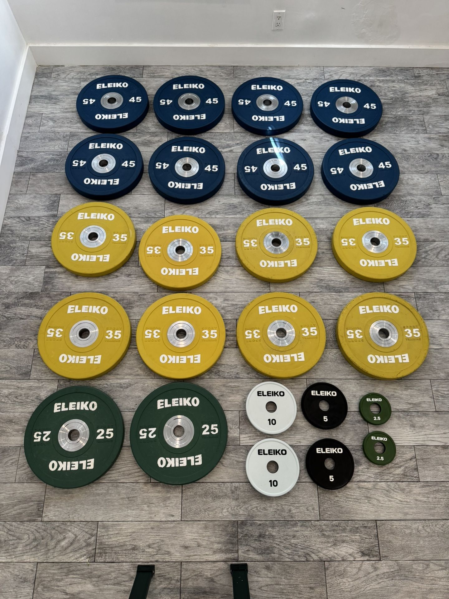 Eleiko Sport Training Weight Set