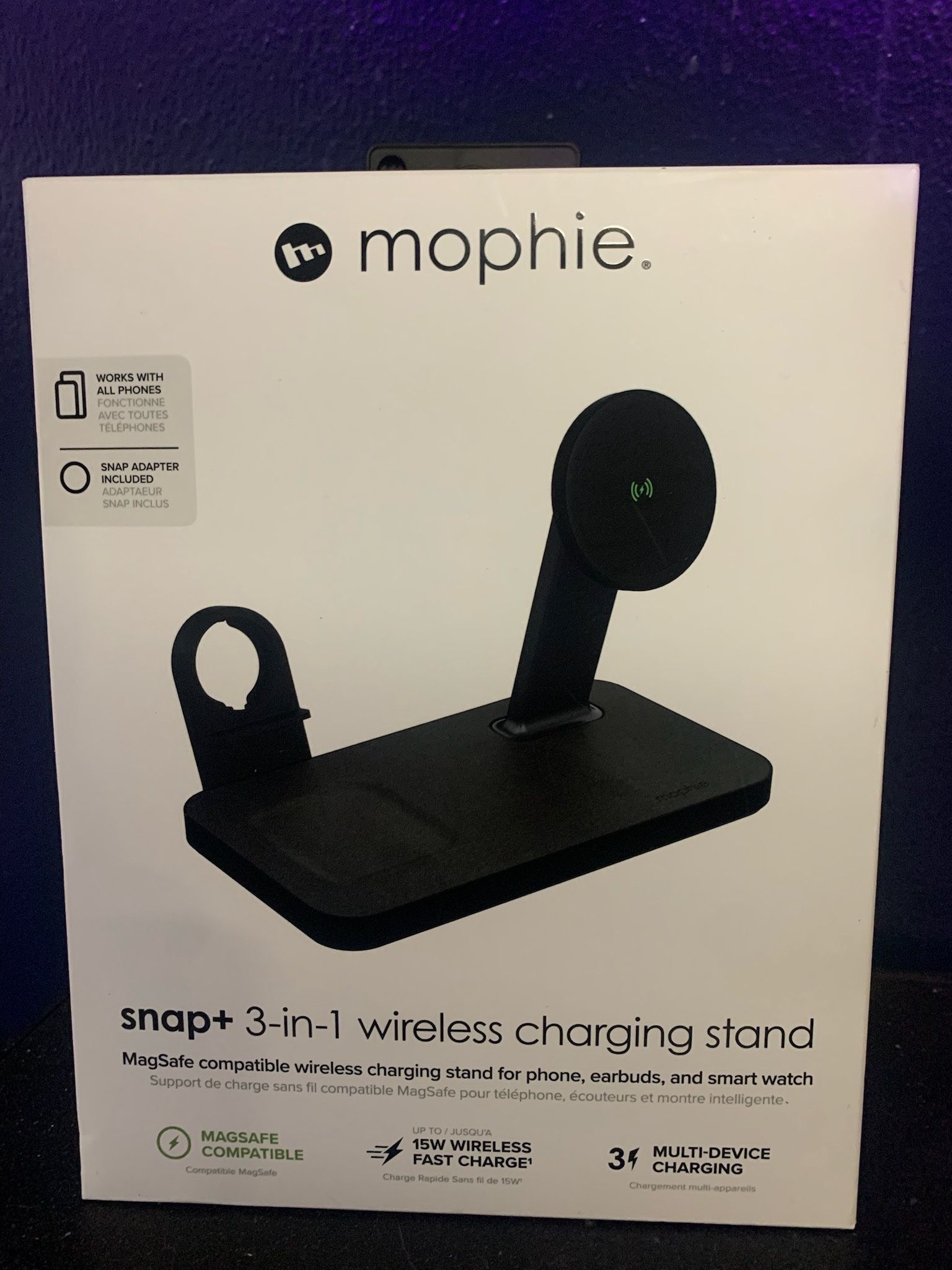 Mophie Snap 3-1 Wireless Stand 