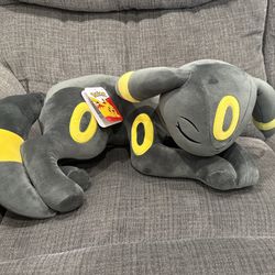 Jazwares Sleeping Umbreon 2026 Pokémon plush NEW