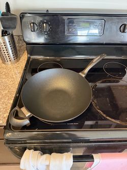 Nonstick Wok Pan with Helper Handle