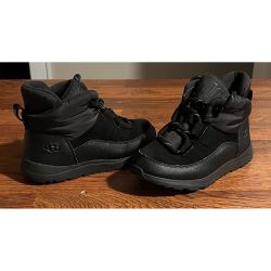 UGG Kids Lakesider Heritage Mid Black Waterproof Yose