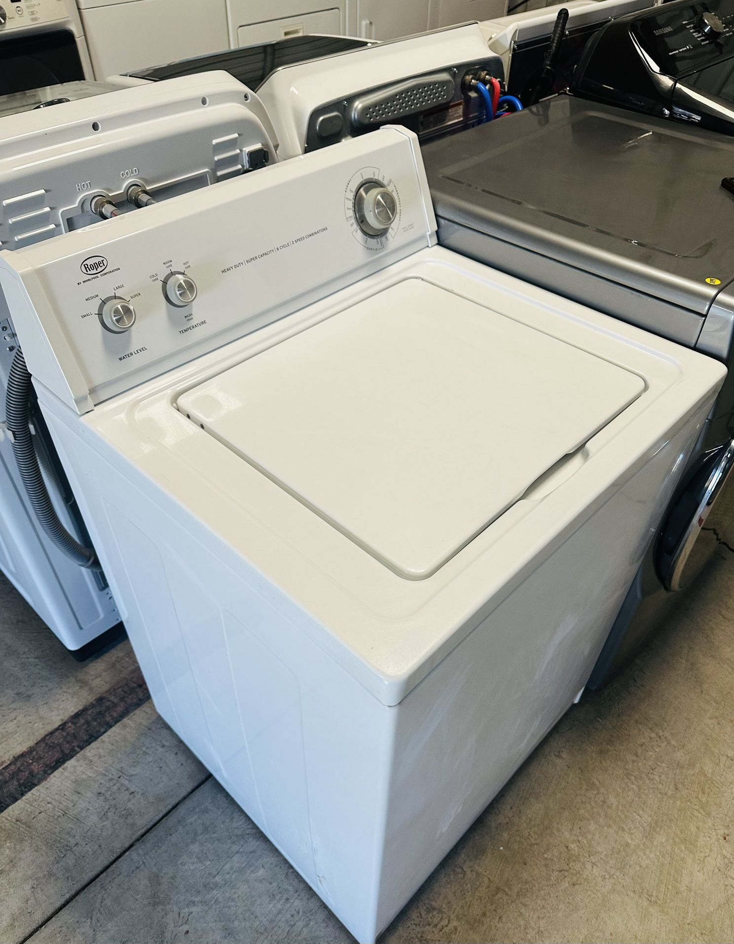 Whirlpool Heavy Duty Washer Toploader 
