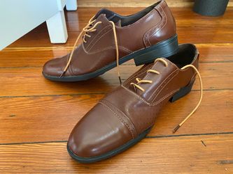 Dress Shoes - Brown Cap-Toe Oxford