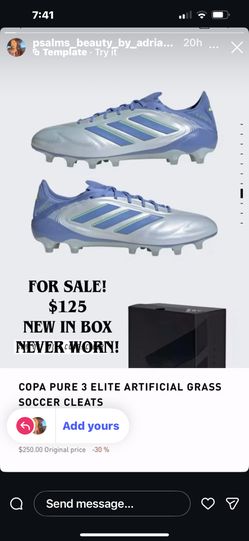 new women’s copa soccer shoes 