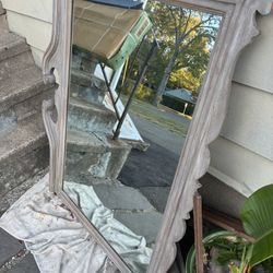 Vintage 1958 Stroupe Mid-Century Mirror – Model B-4785 – Factory Stamped