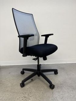 Black on White fully loaded Hon Ignition Task-Exec-Conference Chair 