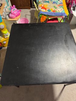 Black Folding Table for ($17)