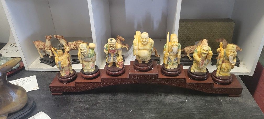 Antique Estate Scroll Left To See More Pictures Scroll Down To The Description For Info And See 70 More Sculptures